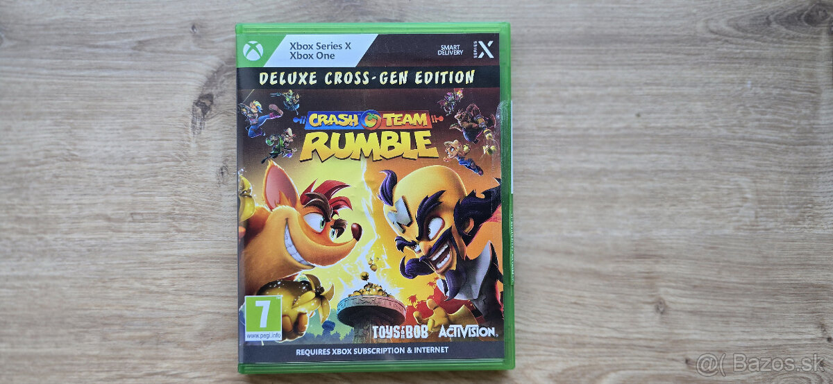 Crash Bandicoot crash team rumble nová Xbox X a Xbox One