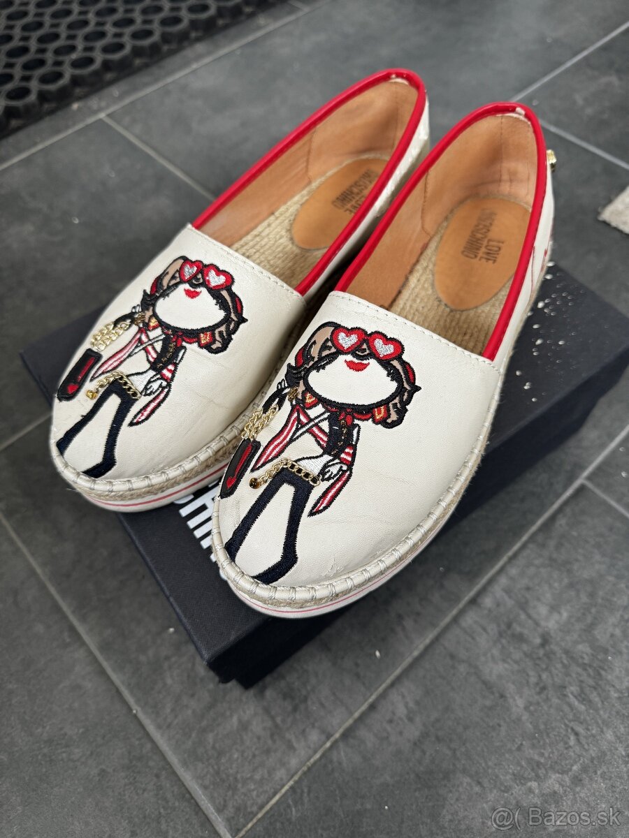 moschino espadrilky 38