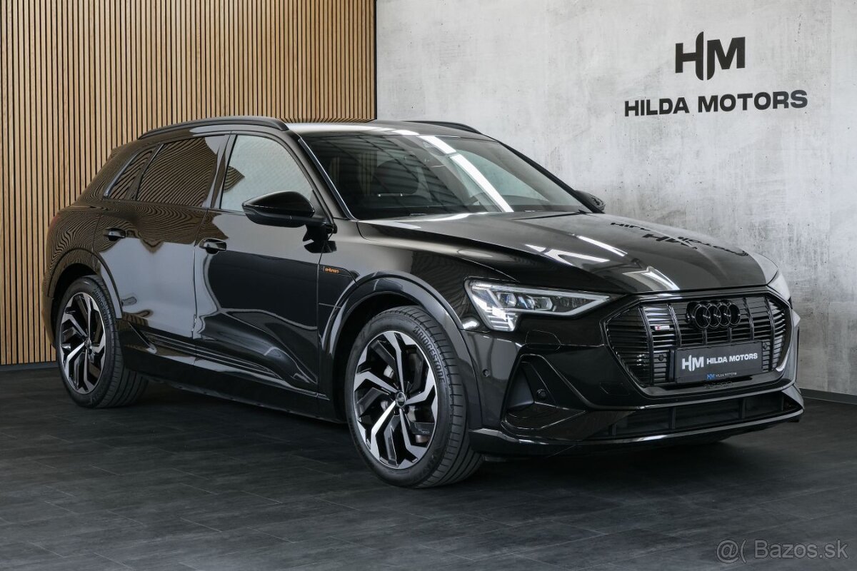 Audi e-tron S-line Quattro 55 300kW B&O Matrix Tažné 2022