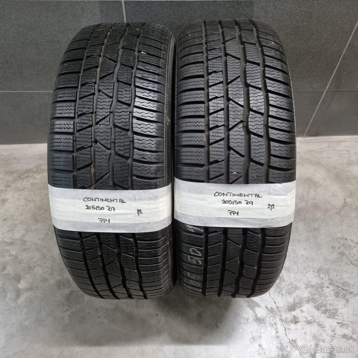 Zimné pneumatiky 205/50 R17 CONTINENTAL