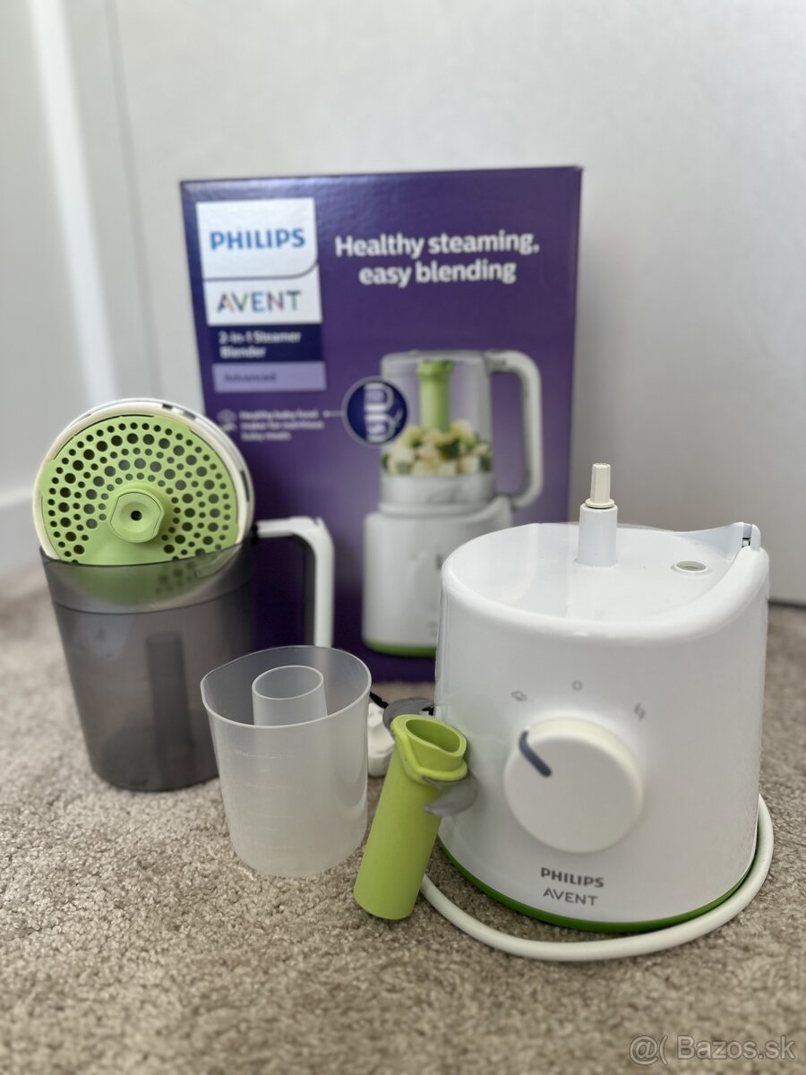 Philips AVENT parný hrniec a mixér 2 v 1 SCF870