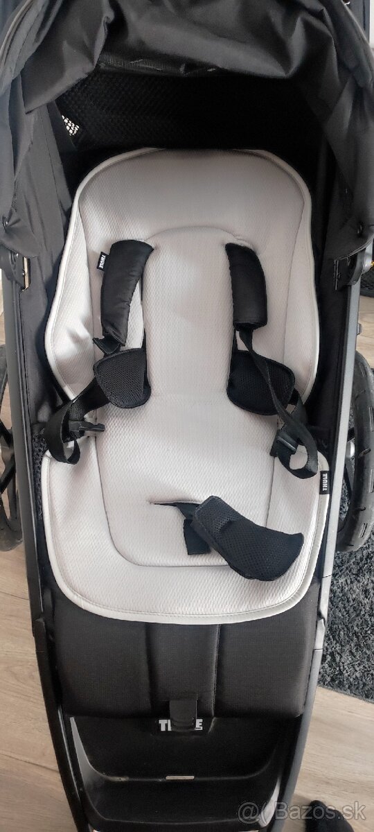 thule newborn inlay soft grey