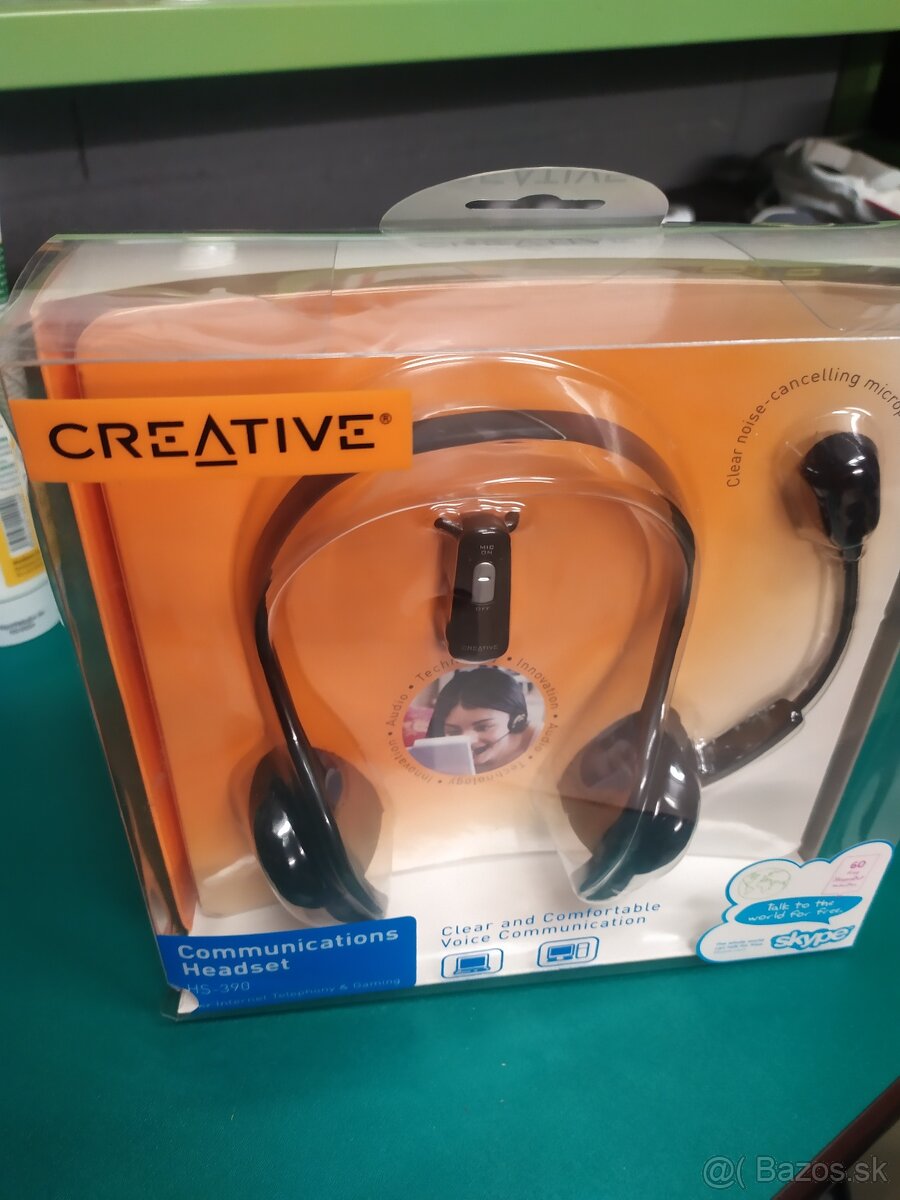 Predám sluchadlá Creativ Headset HS-390