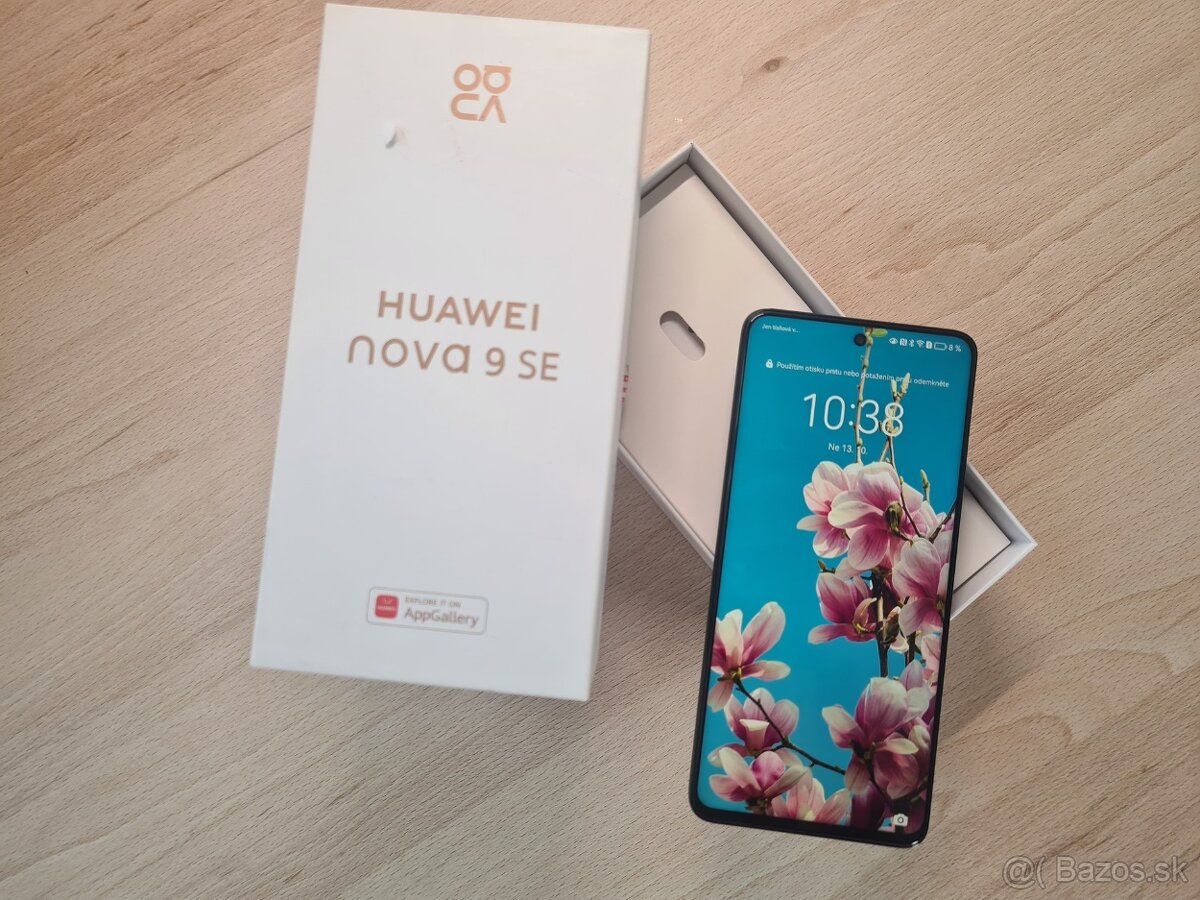 ▼ Huawei Nova 9 SE 8GB/128GB black ZÁNOVNÍ / ZÁRUKA▼