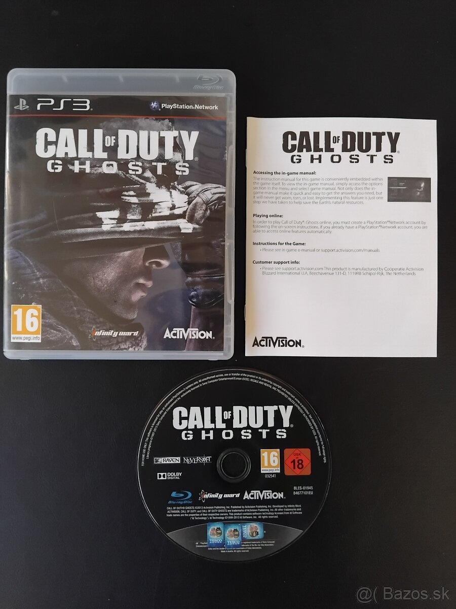 Hra pre PS3 - Call of Duty Ghosts