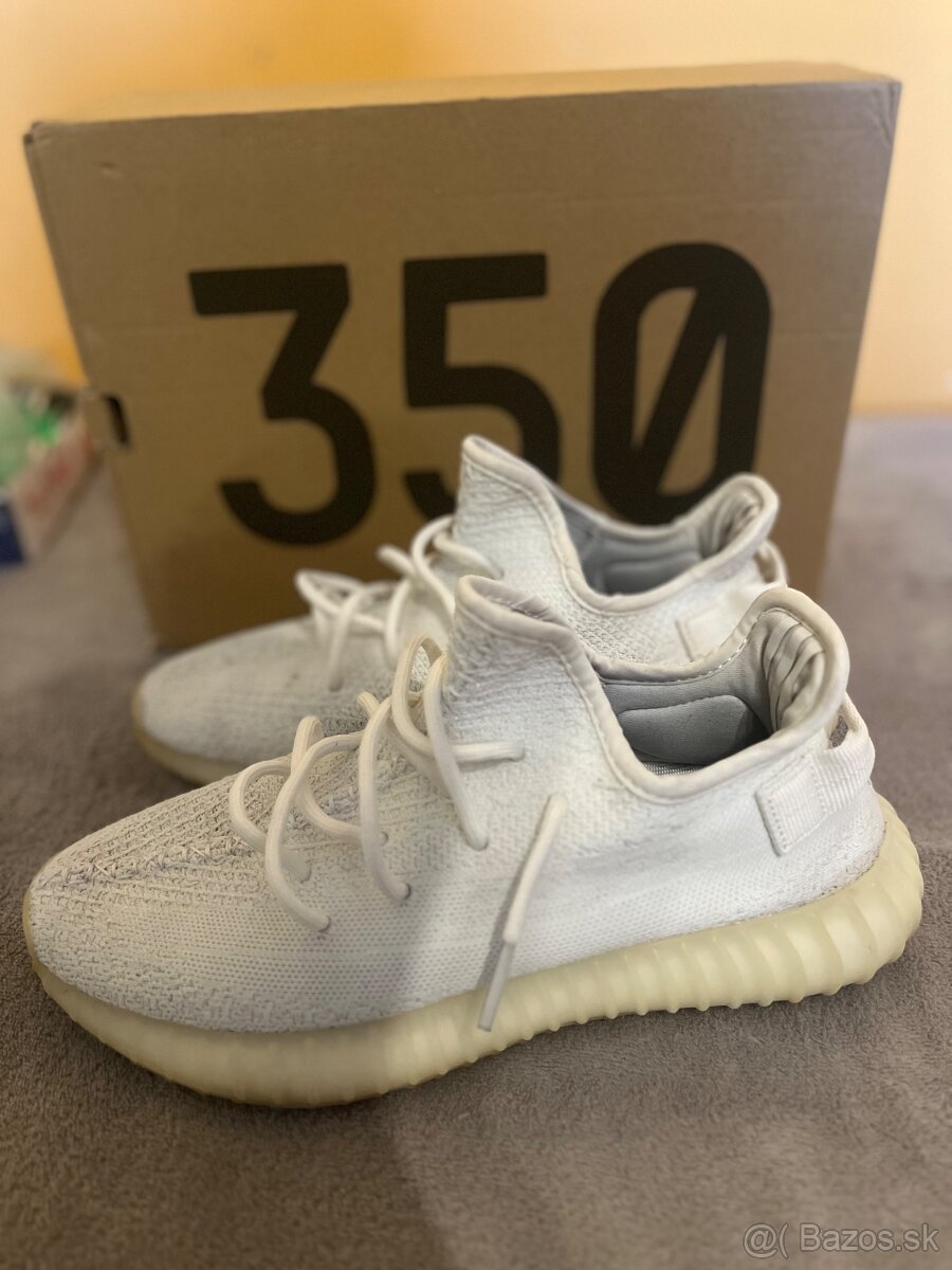 Adidas yeezy boost 350 cream white -triple white 42