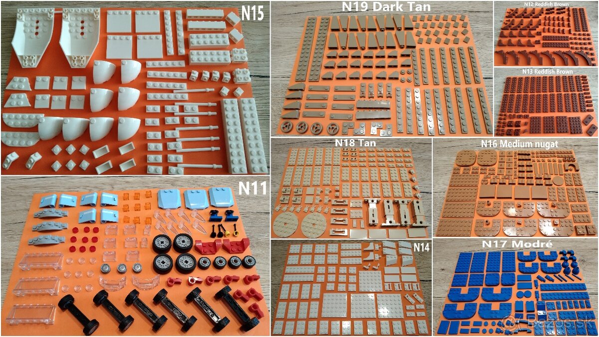 (N11-19) Lego® Sady dielov (nové)