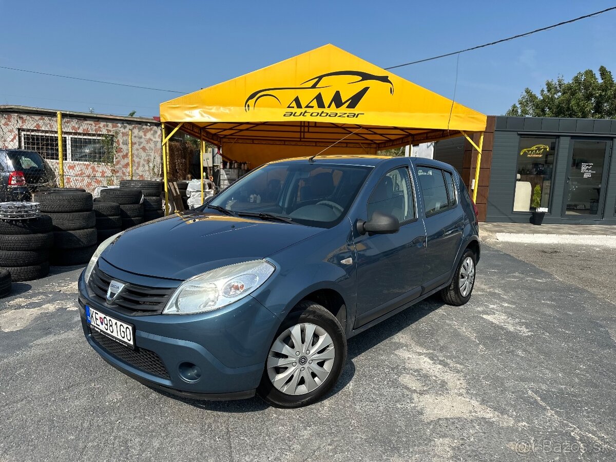 Dacia Sandero 1.4i,SK Pôvod, 1.Majiteľ -Po výmene rozvodov