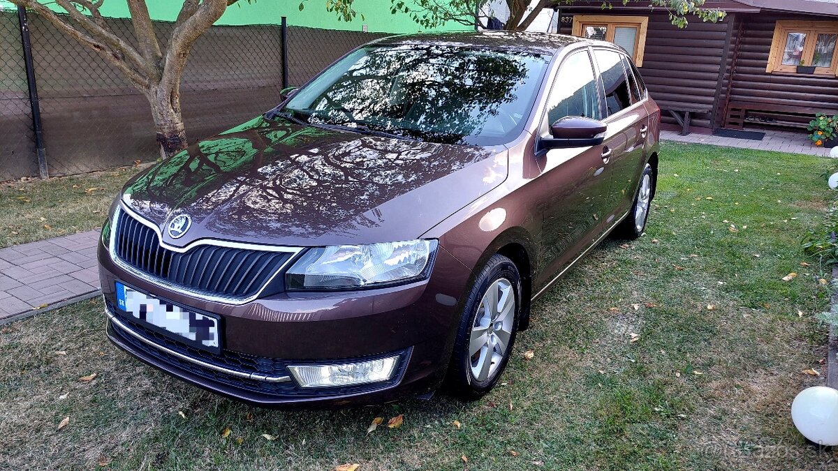 Škoda Rapid Spaceback  1.2 TSI 81kw .2016