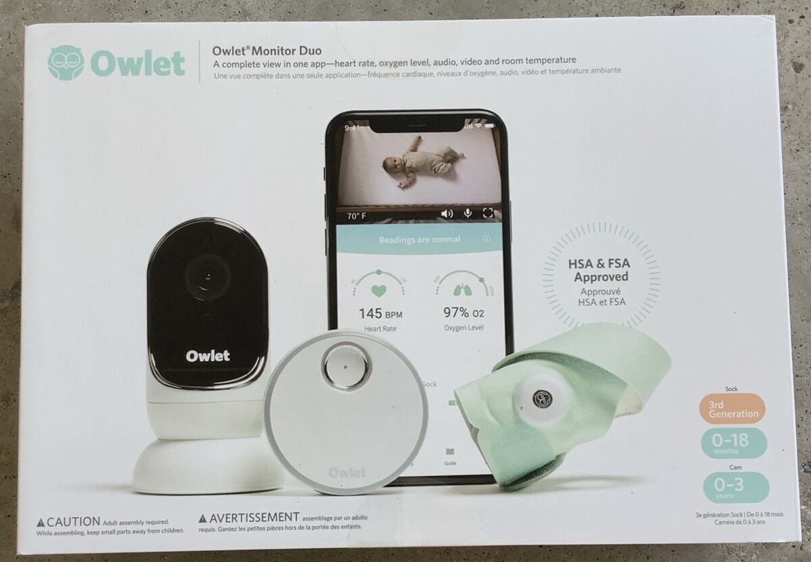 OWLET Ponožka inteligentná Owlet Smart Sock 3 a Kamera Owlet