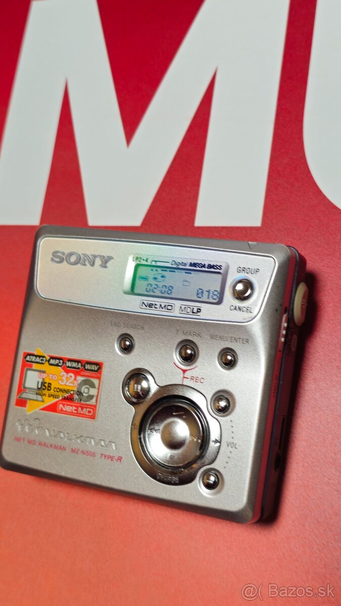 Md Sony MZ-N505