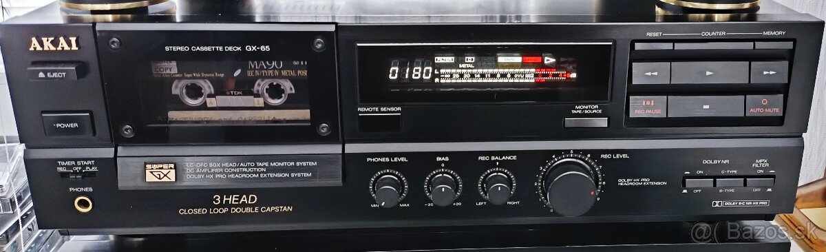 Tape deck AKAI GX-65 3 Head