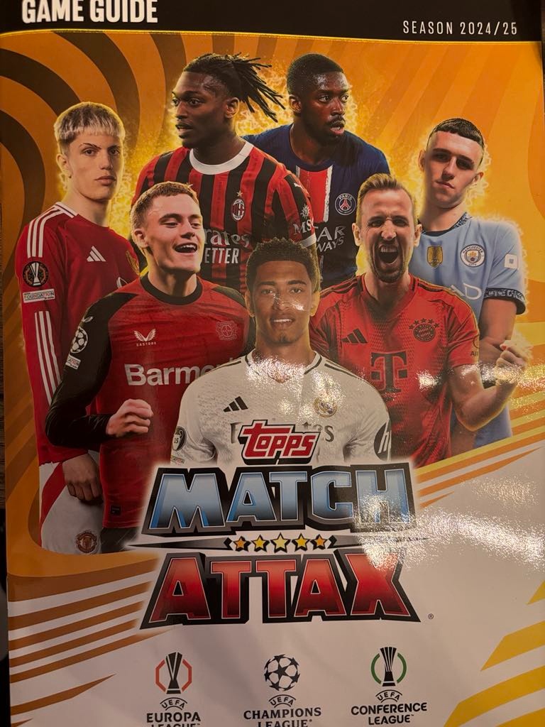 Futbalové kartičky Match Attax 2024/2025