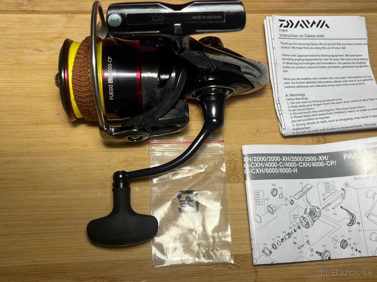 Daiwa Fuego 21' LT 4000-CP; LT 6000-H