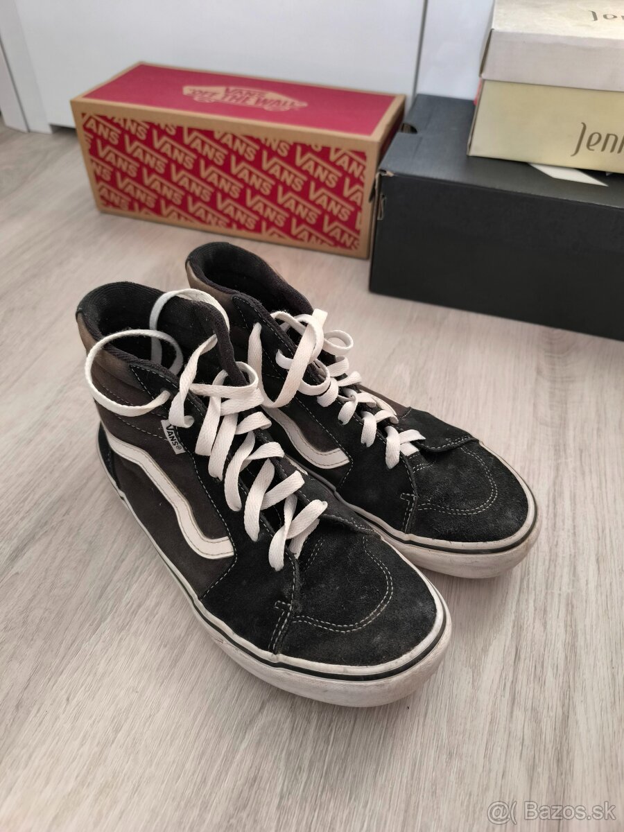 Tenisky vysoké vans 39