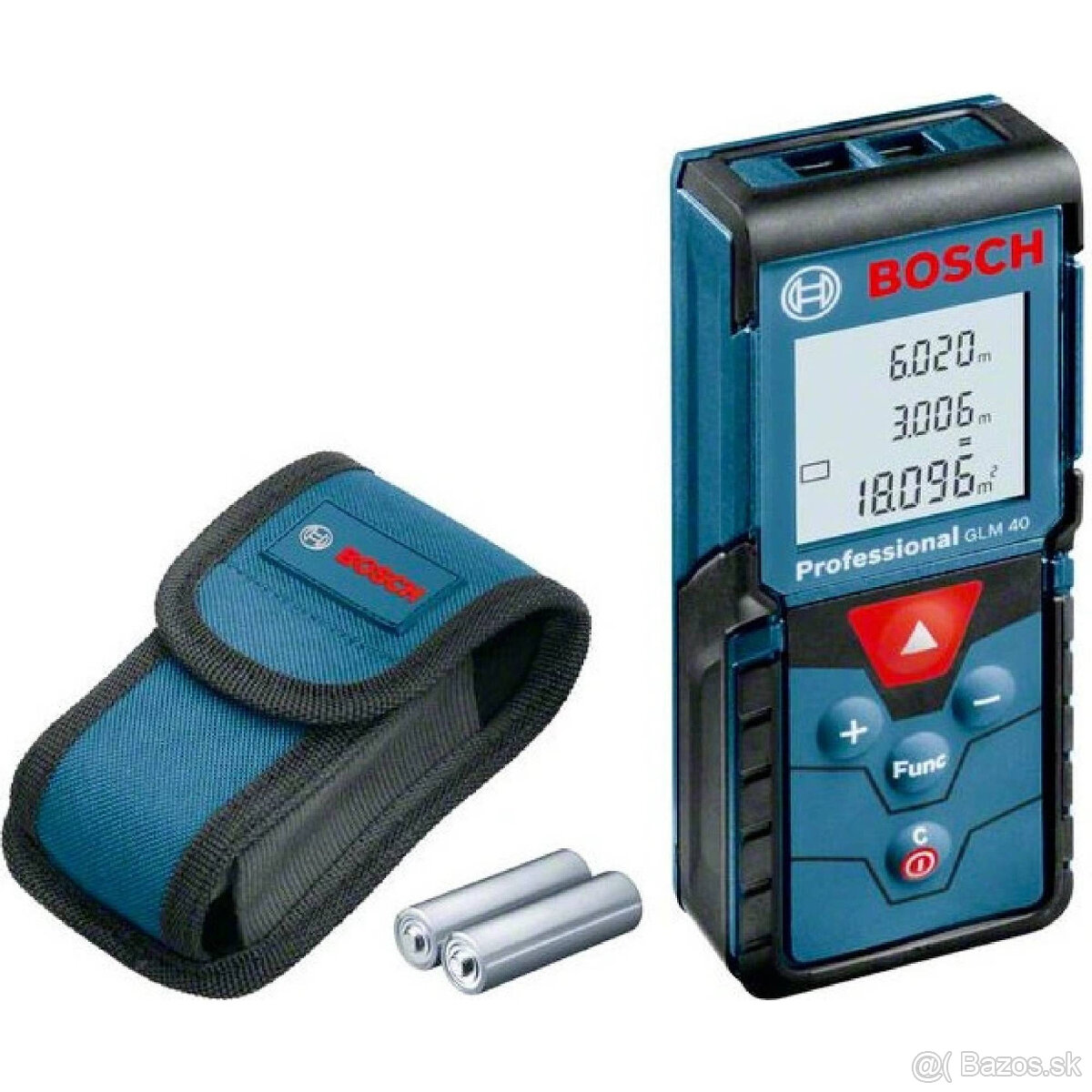 NOVÝ laserový diaľkomer Bosch GLM 40 Professional