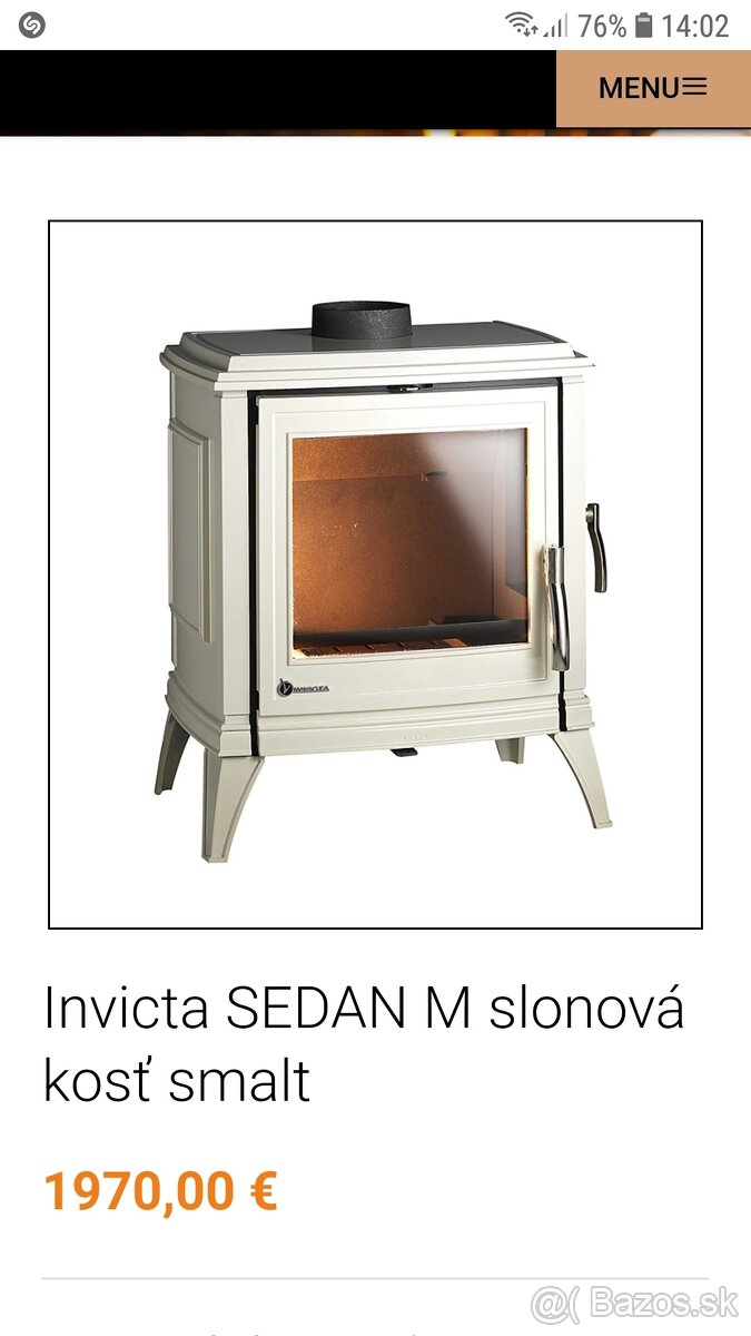 Invicta SEDAN M slonová kosť smalt