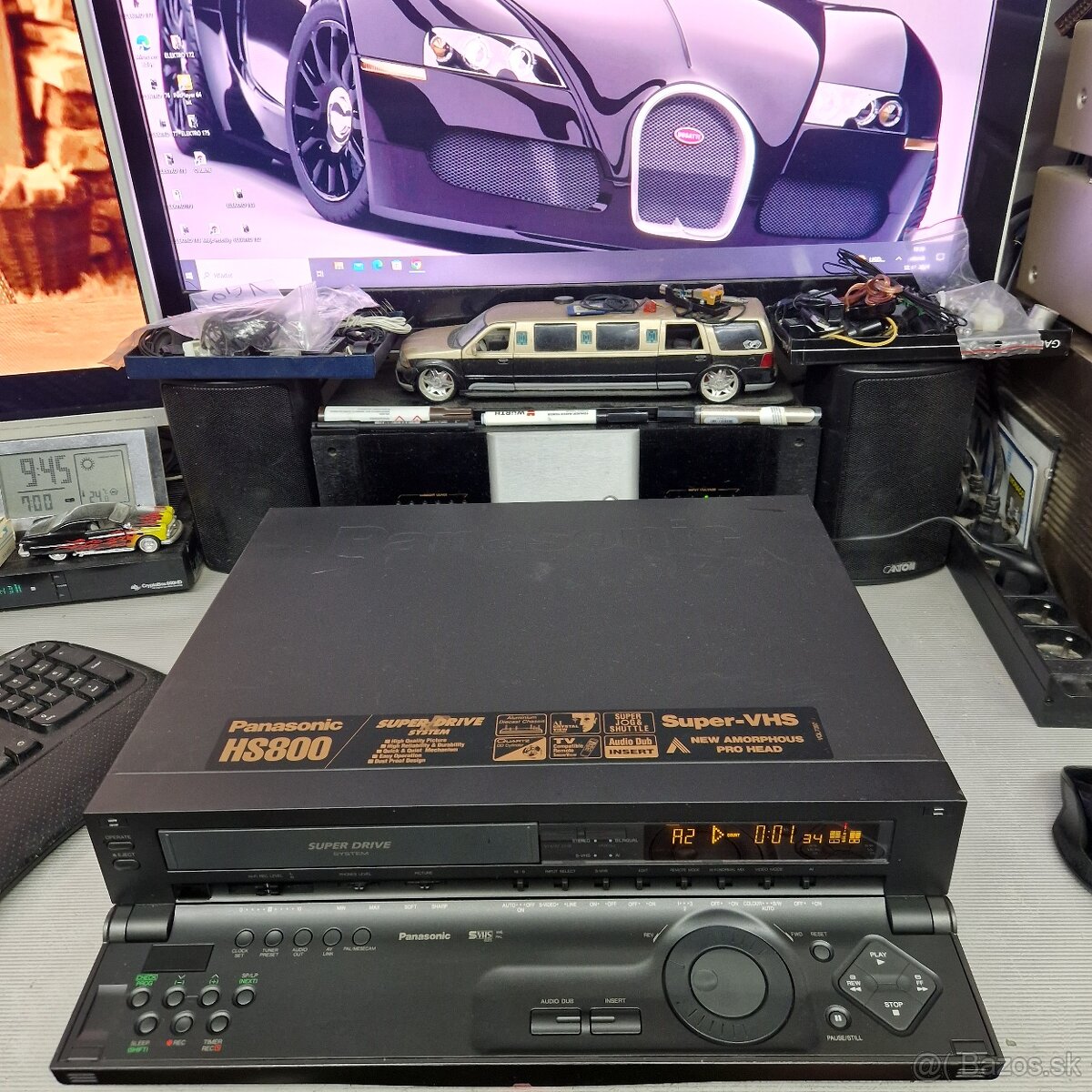 PANASONIC NV-HS800...S-VHS recorder...