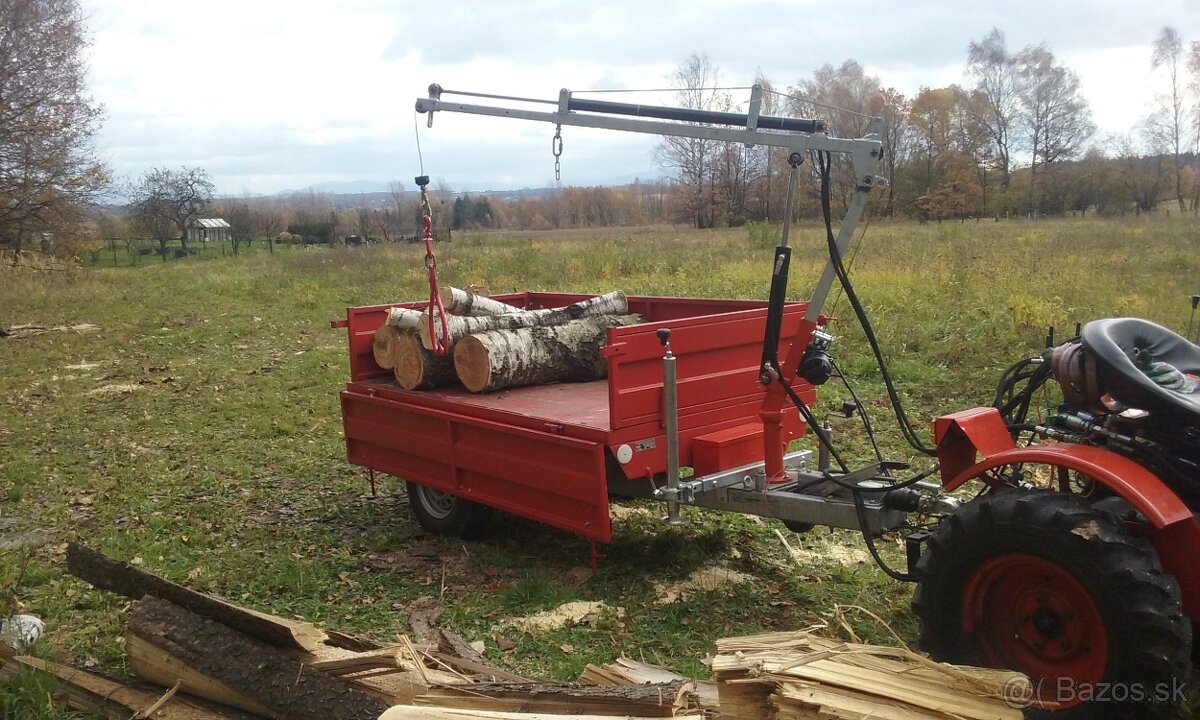 hydraulická rameno k malotraktoru na vlek