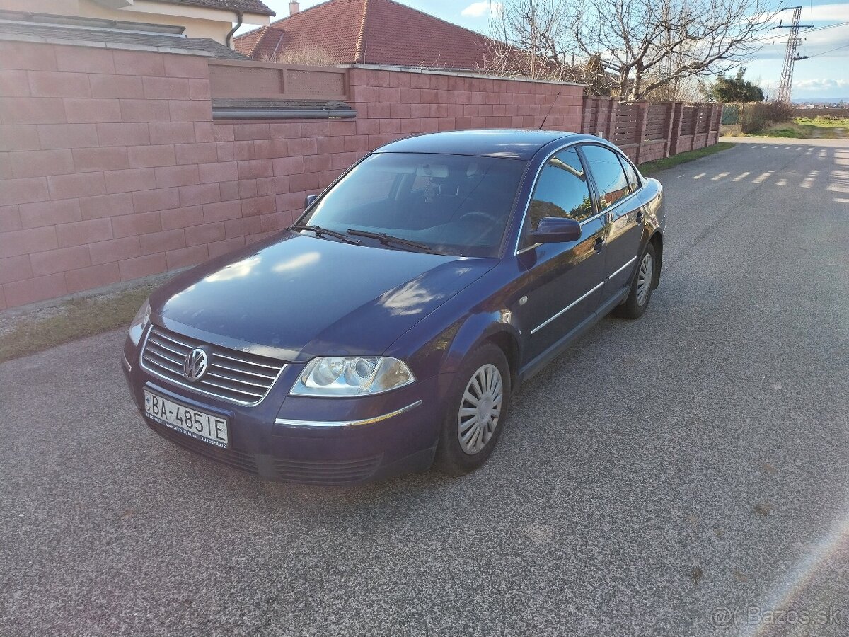 Predam volkswagen passat b5.5 1.9tdi 96kw Nová STK EK