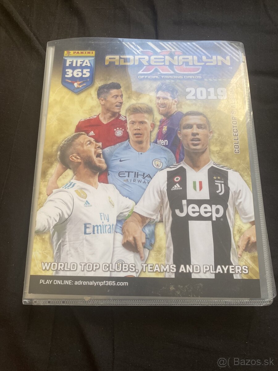 PANINI ADRENALYN fifa 2019 album