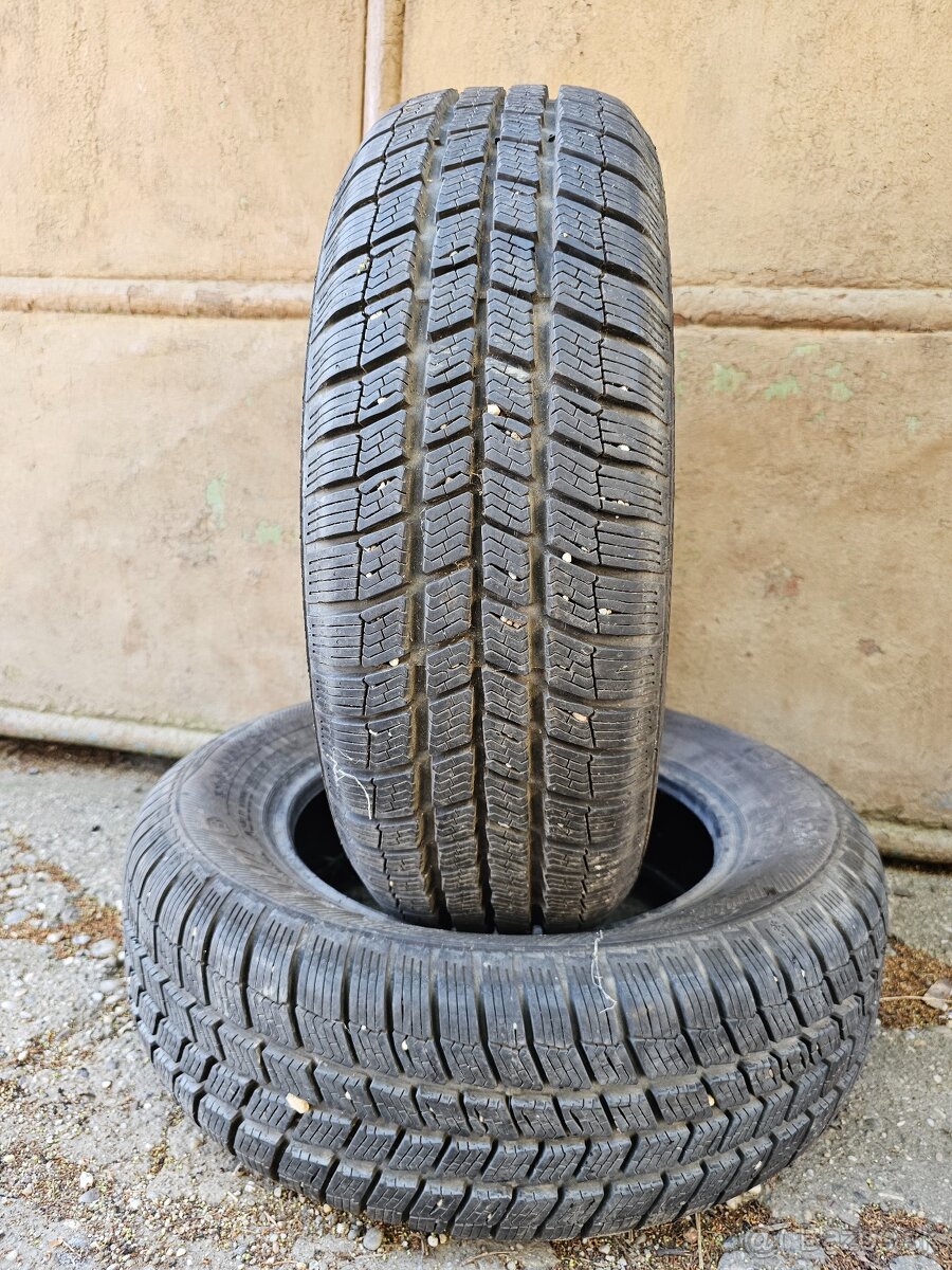 Predám 2-Zimné pneumatiky Barum Polaris 195/65 R15