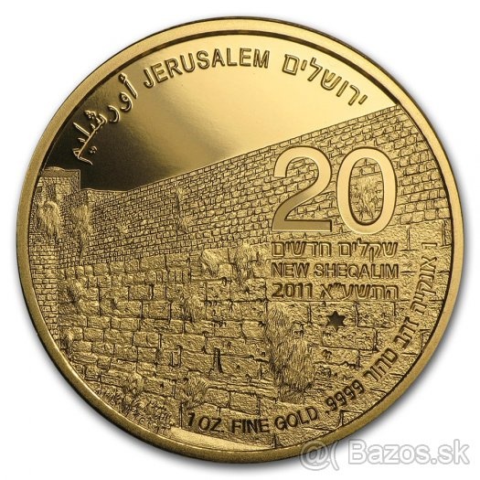 predam zlata minca Izrael