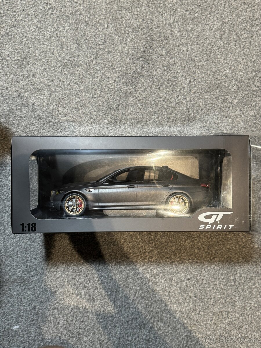 BMW M5 CS F90 FROZEN GREY GT SPIRIT 1/18