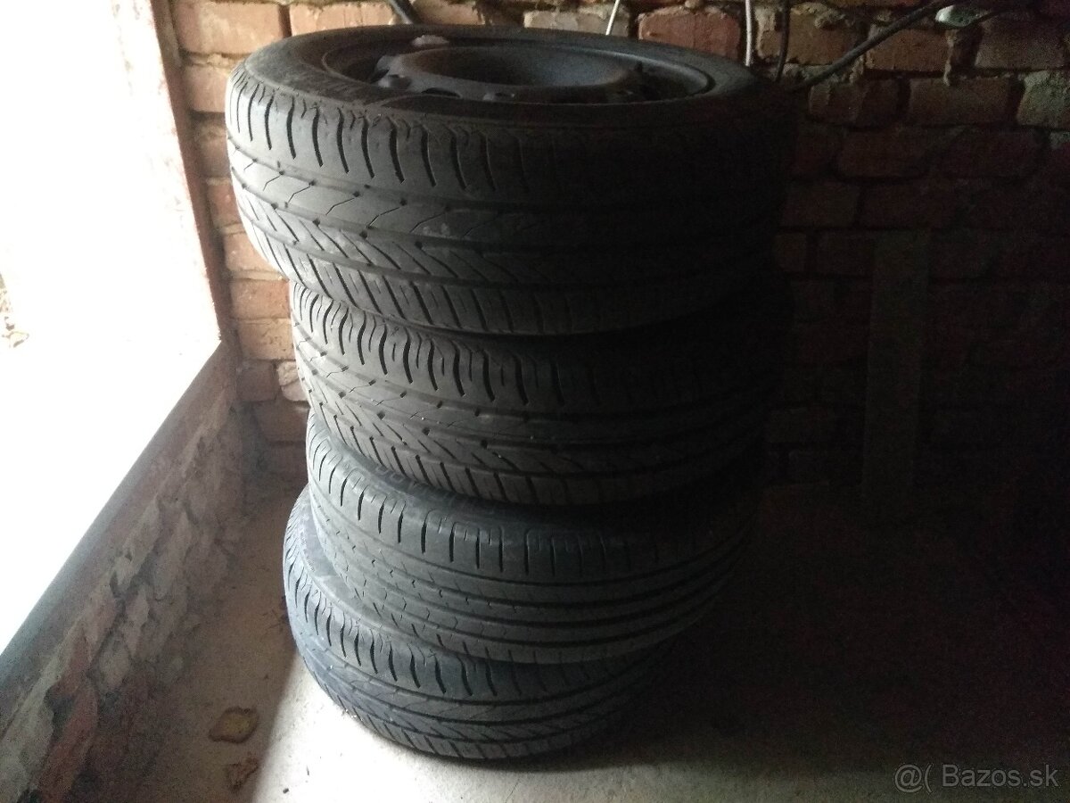 Disky oceľové 14" VW koncern+pneu 185/60R14