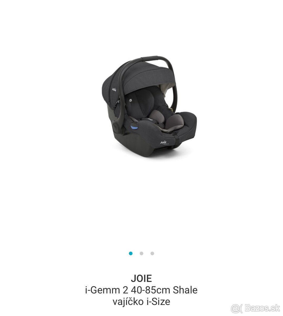 Autosedacka nova Joie I-gemm 2, s platformou isofix