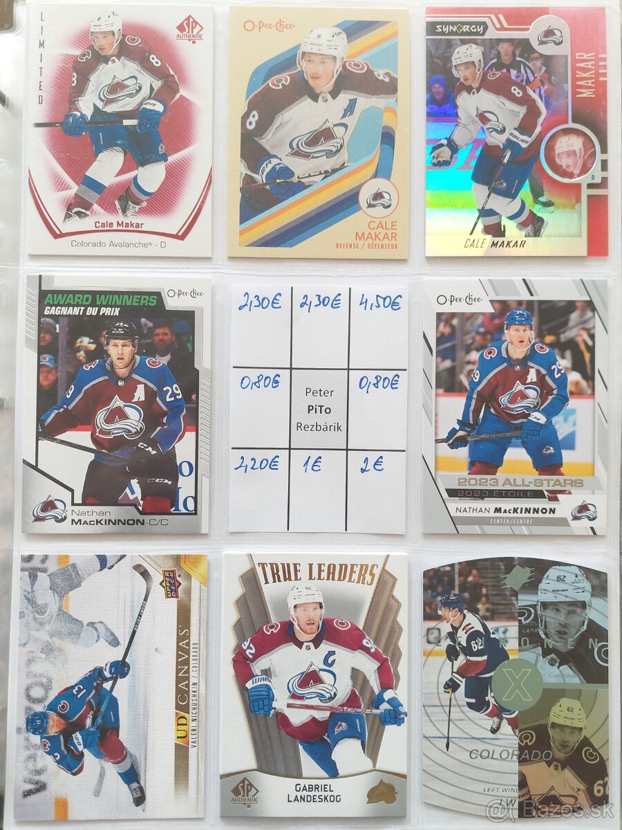 NHL - COL, EDM, FLO, LAK, MIN