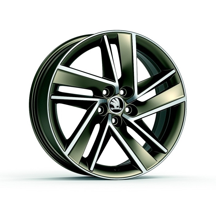 ALU disky BLADE R17 originál Škoda 5x112