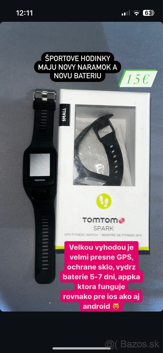 Tomtom hodinky