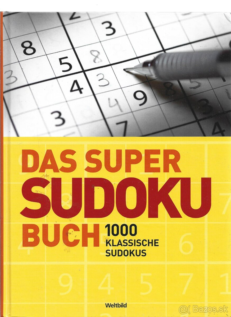 Veľká kniha SUDOKU