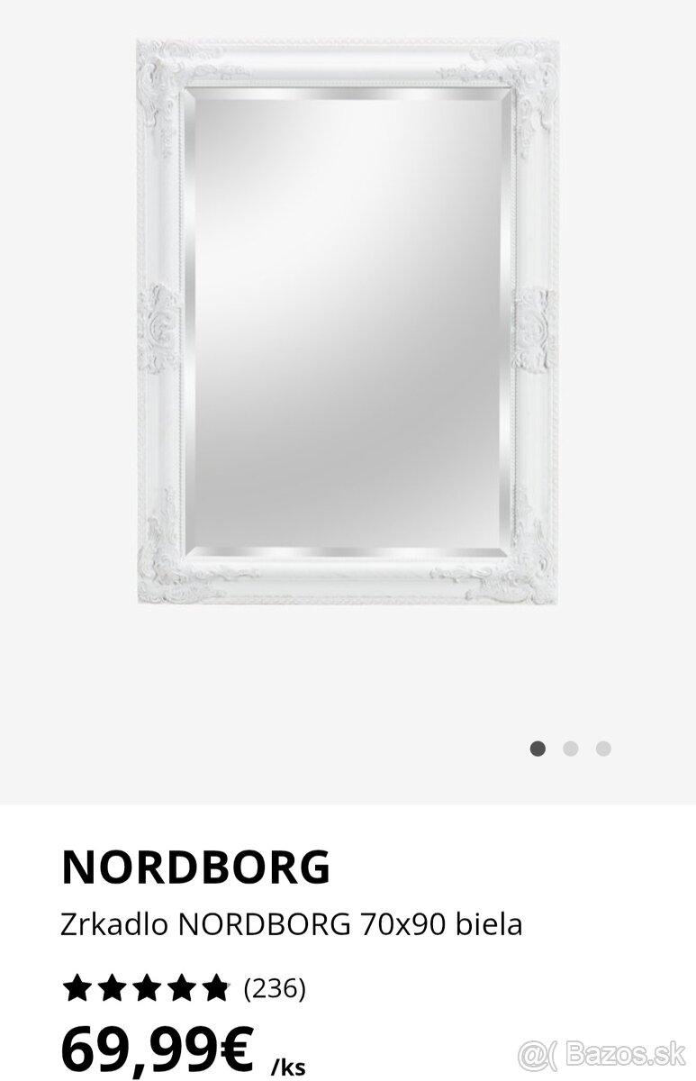 Zrkadlo NORDBORG