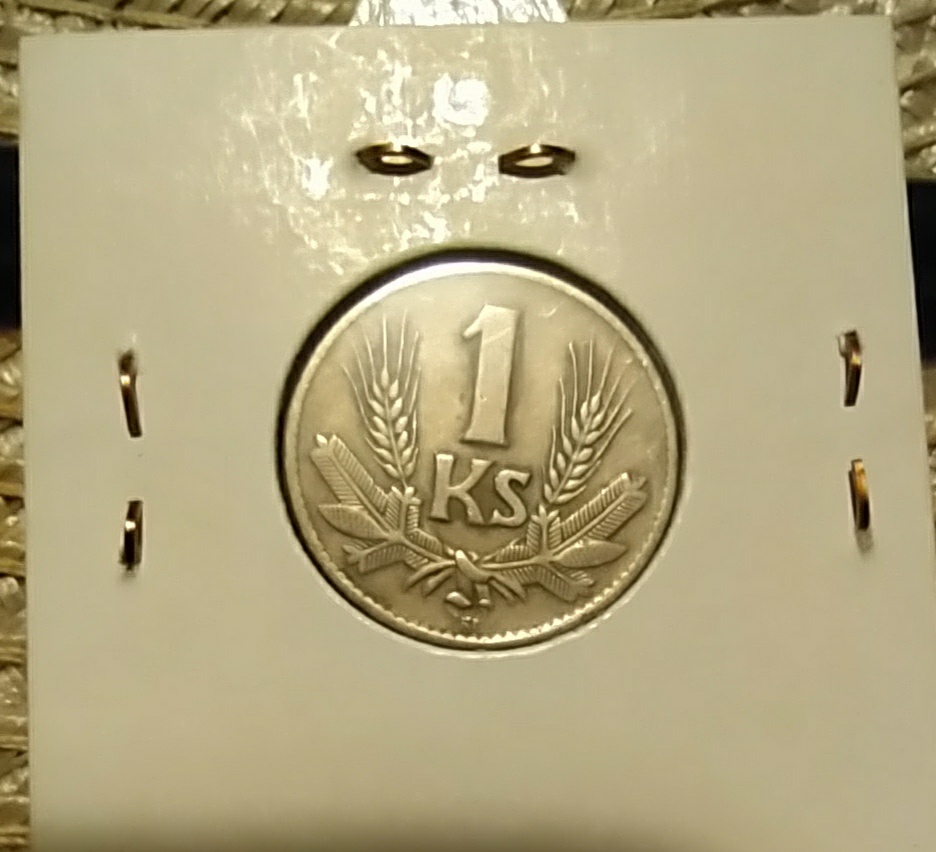 1 koruna 1940 Slovenský štát