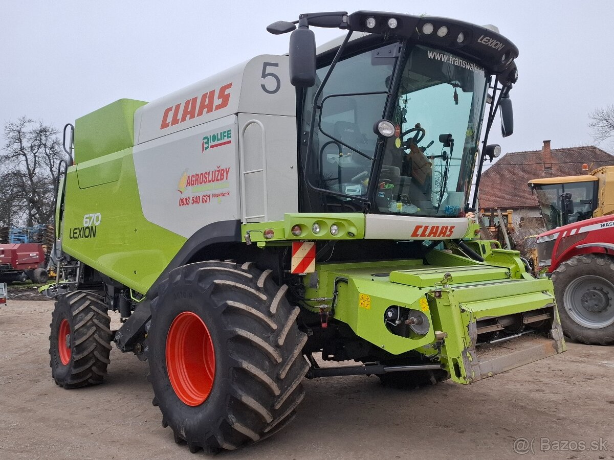 Claas lexion 670 4x4