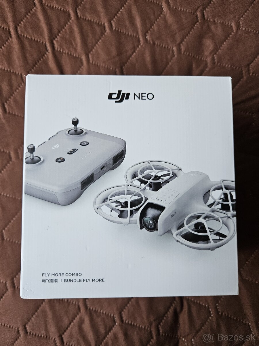 Predám nový dron DJI NEO Fly More Combo nelietaný