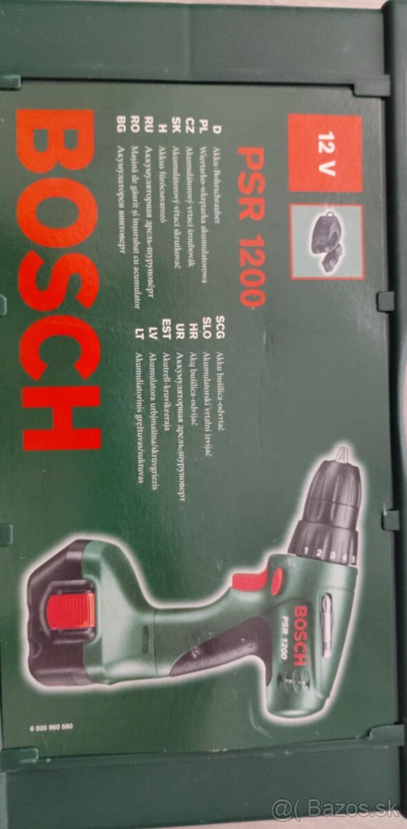 AKU VRTACI SKURTKOVAC BOSCH PSR 1200. 12 V