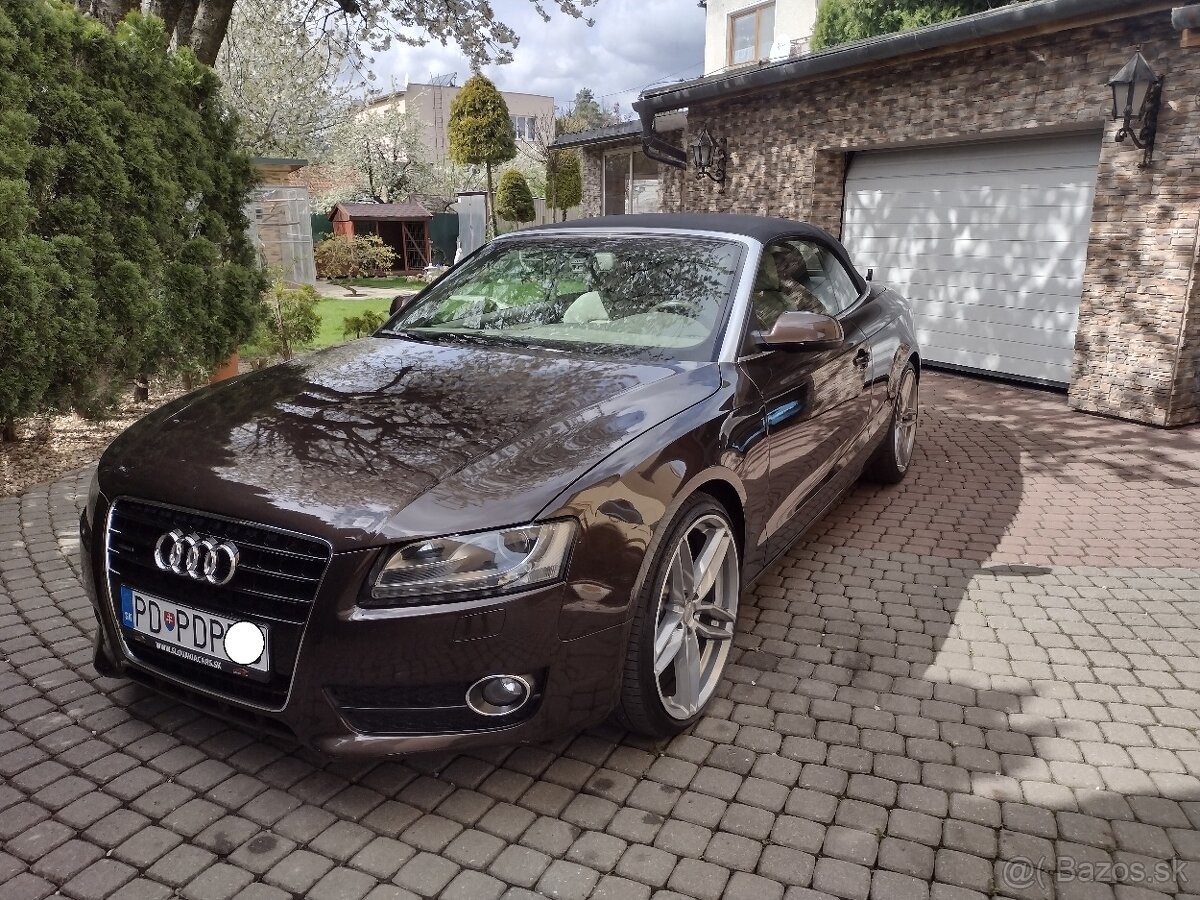 Audi A5  Cabrio  3,2 FSi  V6, Quatro, 195kw.