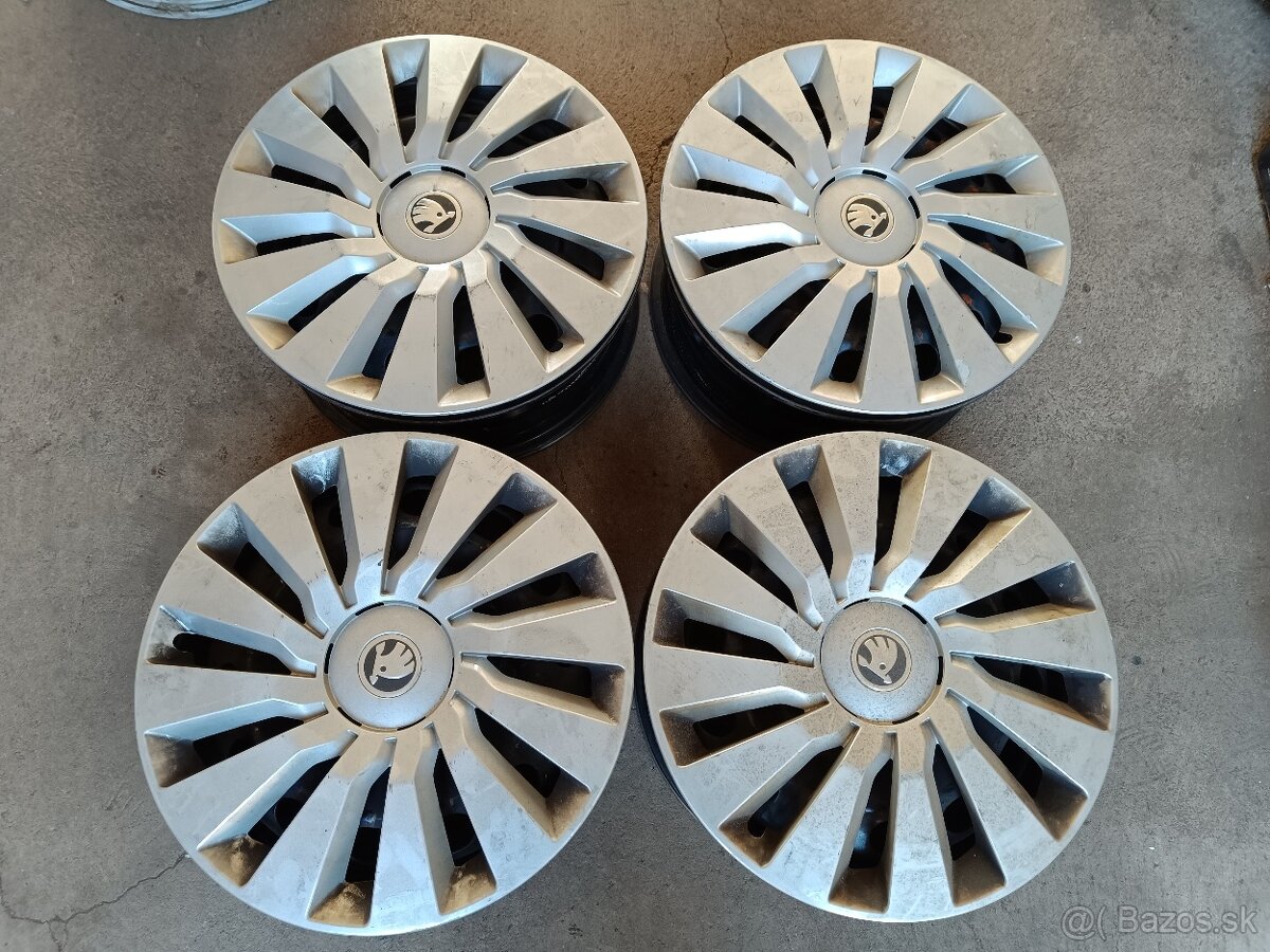 Plechové disky 16" 5x112 Škoda Octavia 3 VW Golf 7