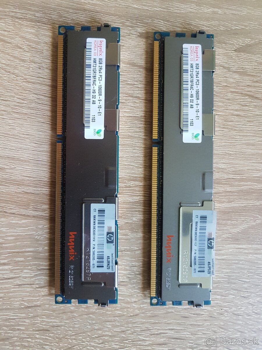 Ram 16gb (2x8GB) Hynix server