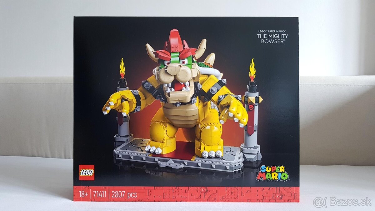 Nové zapečatené LEGO Super Mario 71411 Všemocný Bowser