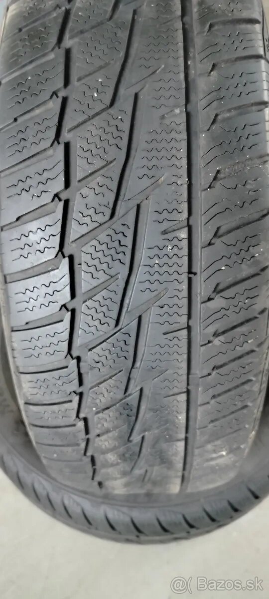 Predám 2 zimné pneumatiky 205/55 R16 91H Matador