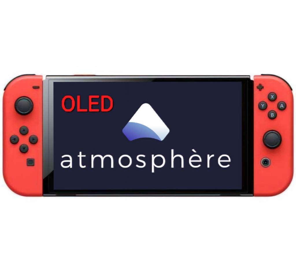 Nintendo Switch OLED Mario Red Edition AMS Atmosphère/Hekate