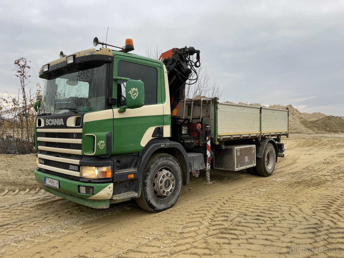 Scania 3str sklapac a Hr