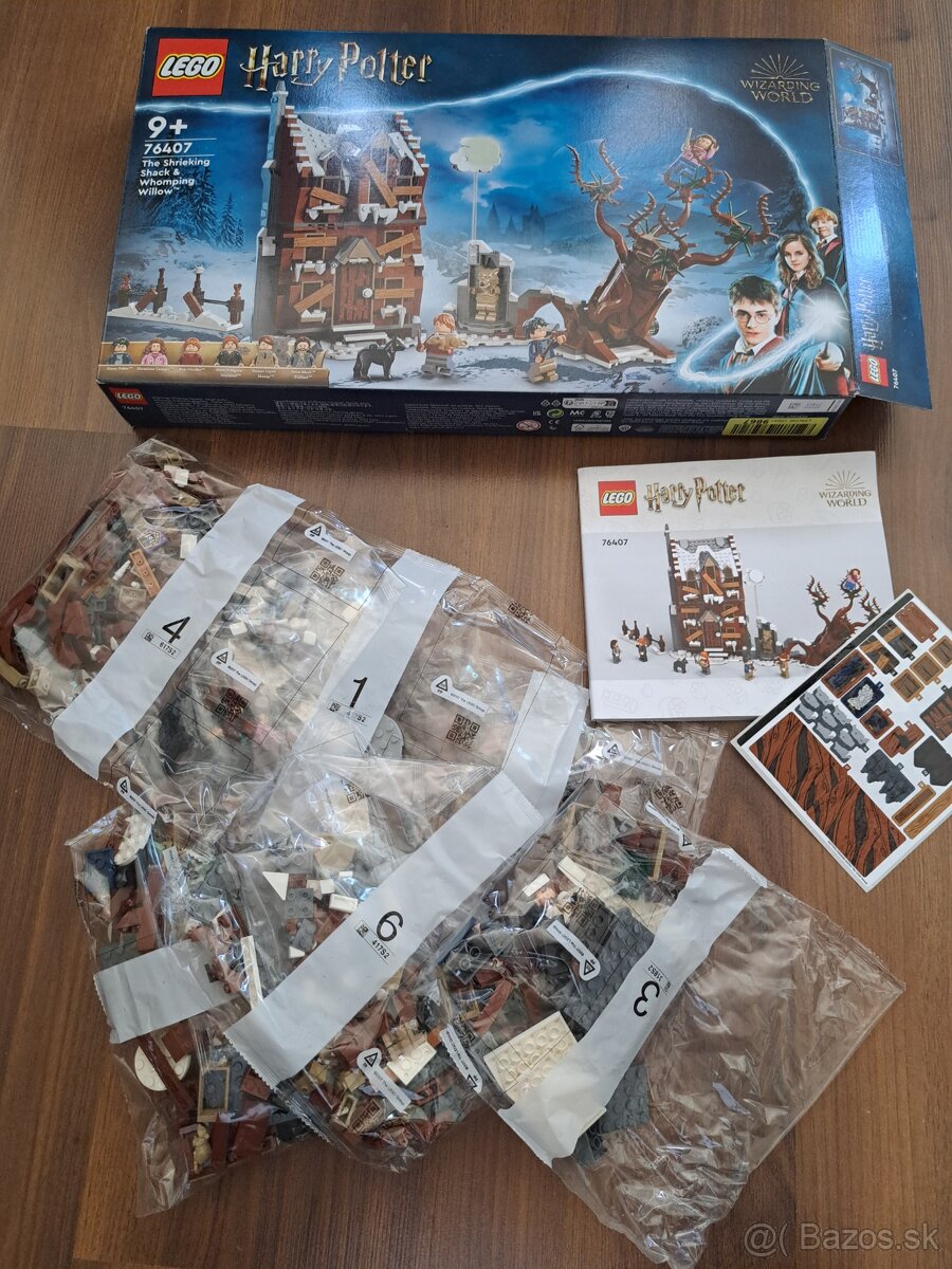 Nove LEGO Harry Potter 76407 Škriekajúca búda a Zúrivá vŕba