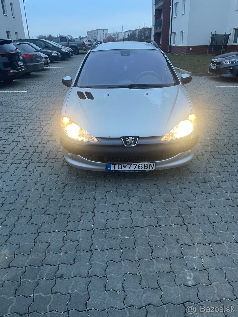 Predám Peugeot 206 1.4HDI 55kw