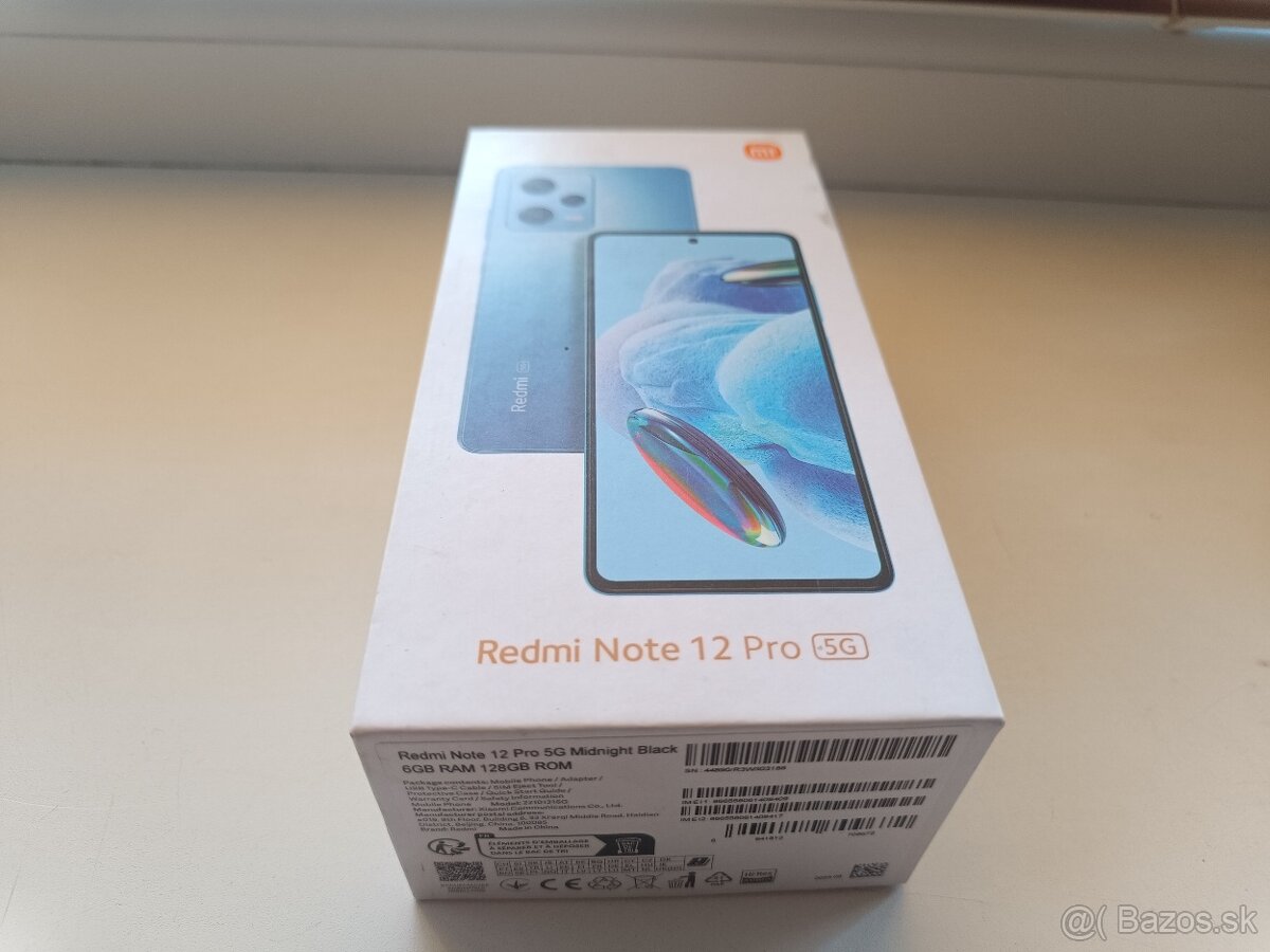 Predam novy xiaomi redmi note 12pro 128gb