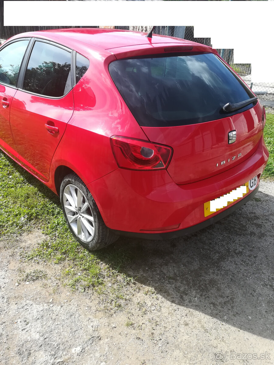 piate dvere, kufor , seat ibiza 2011, napravy, interier